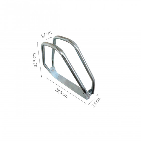 Range vélo mural orientable 180°