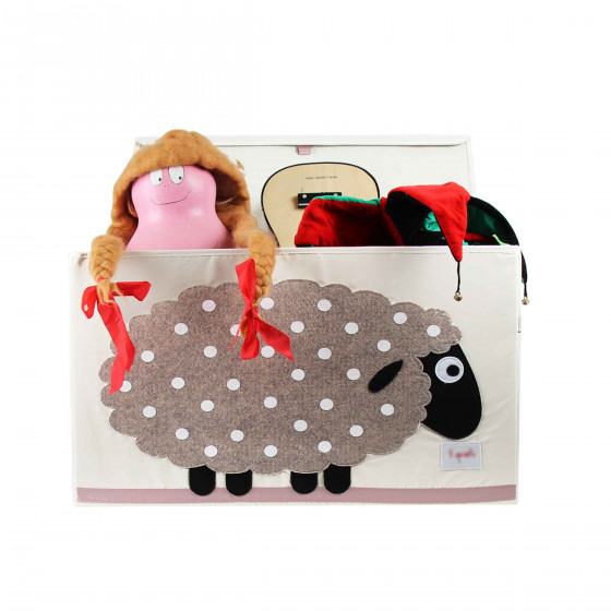 Coffre à jouets en tissu Mouton