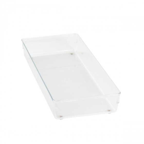 Organisateur XL rectangulaire en acrylique pour tiroirs