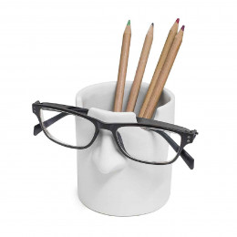 Pot à crayons et repose lunettes