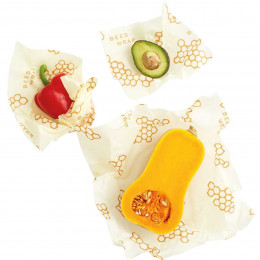 Set 3 papiers d'emballage réutilisable