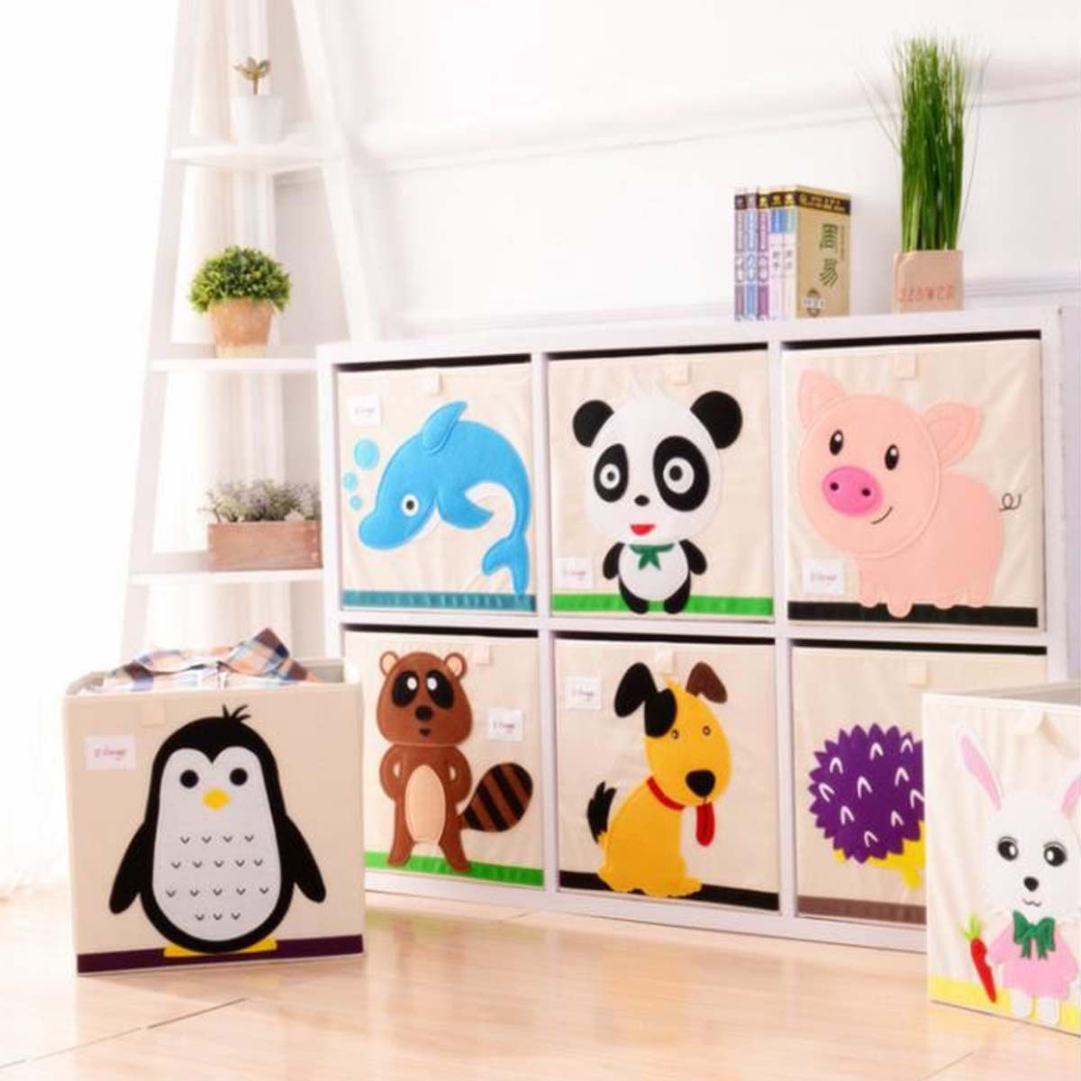 Cube de rangement pour enfant - Rangement jouets - 33x33x33 - ON RANGE TOUT