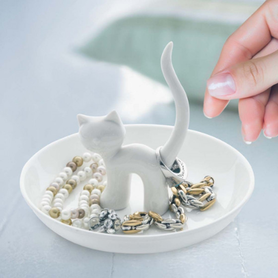 Coupelle à bijoux Chat