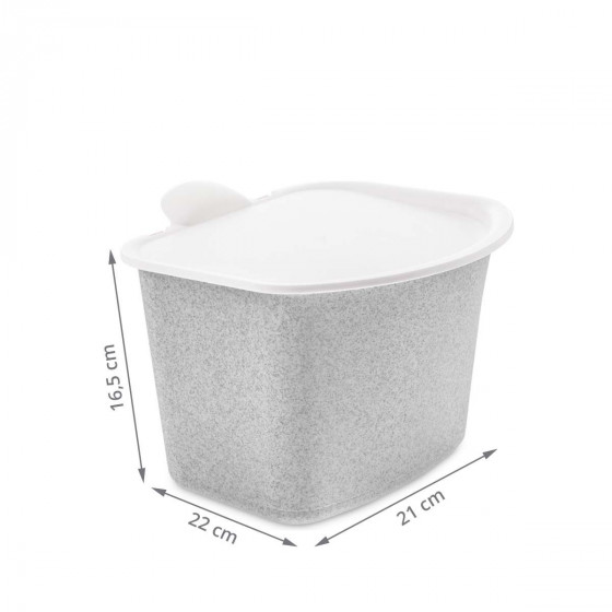Poubelle à compost de cuisine en cellulose