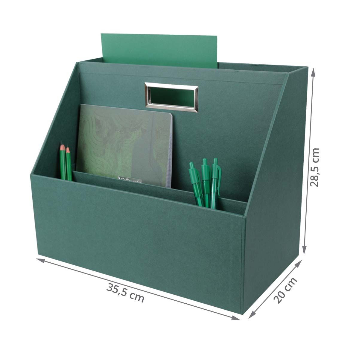 Box de rangement pour flex office - Vert - ON RANGE TOUT