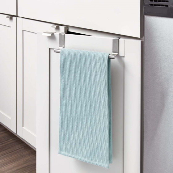 Porte torchon en inox à suspendre