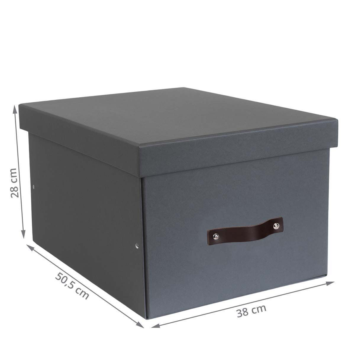 Boîte de rangement carton 28x14x20.3cm - Centrakor