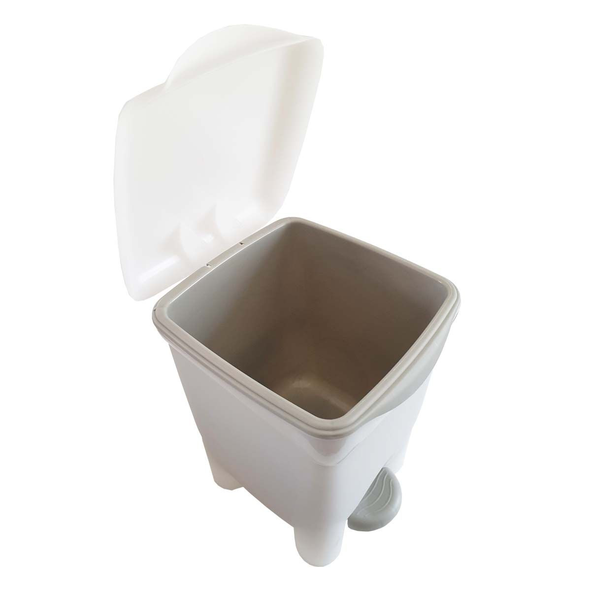 ensemble de poubelles de couleur beige Poubelle étroite ensemble de brosse  de toilette salle de bains poubelle en plastique poubelle de cuisine seau  poubelle outils de nettoyage ménager