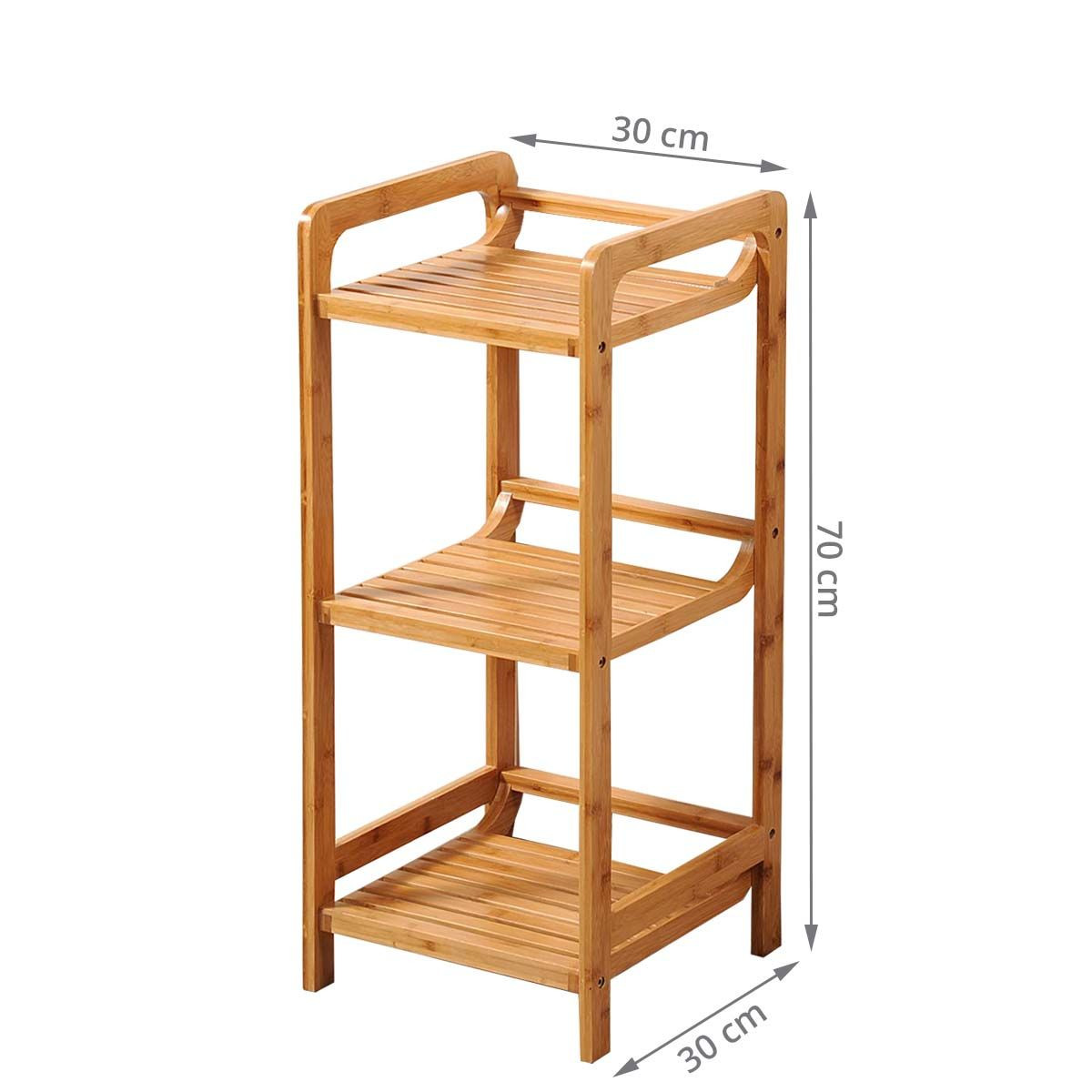 Petite étagère 2 niveaux - Bambou
