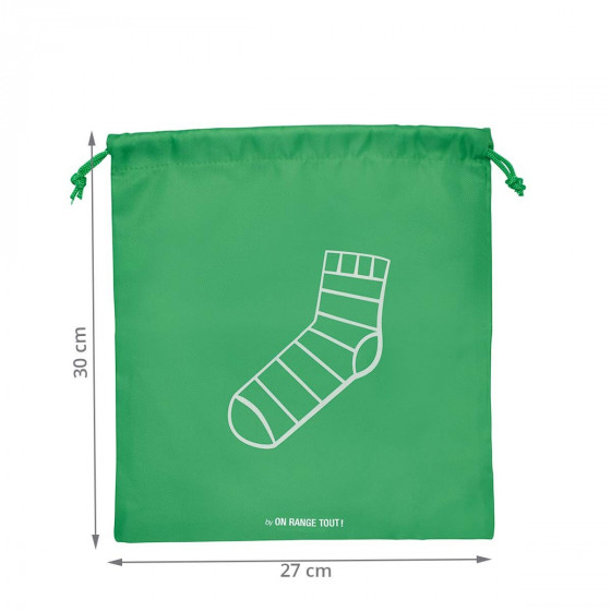 Pack de 3 housses de voyage pour fille