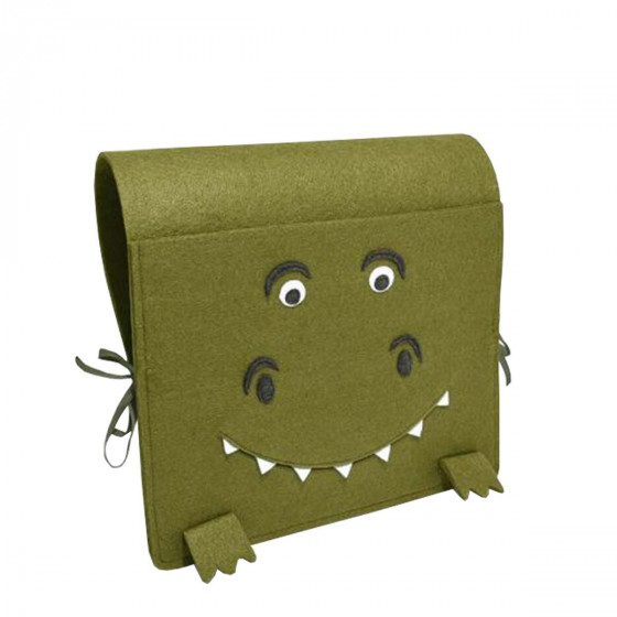 Poche de rangement pour lit enfant dinosaure