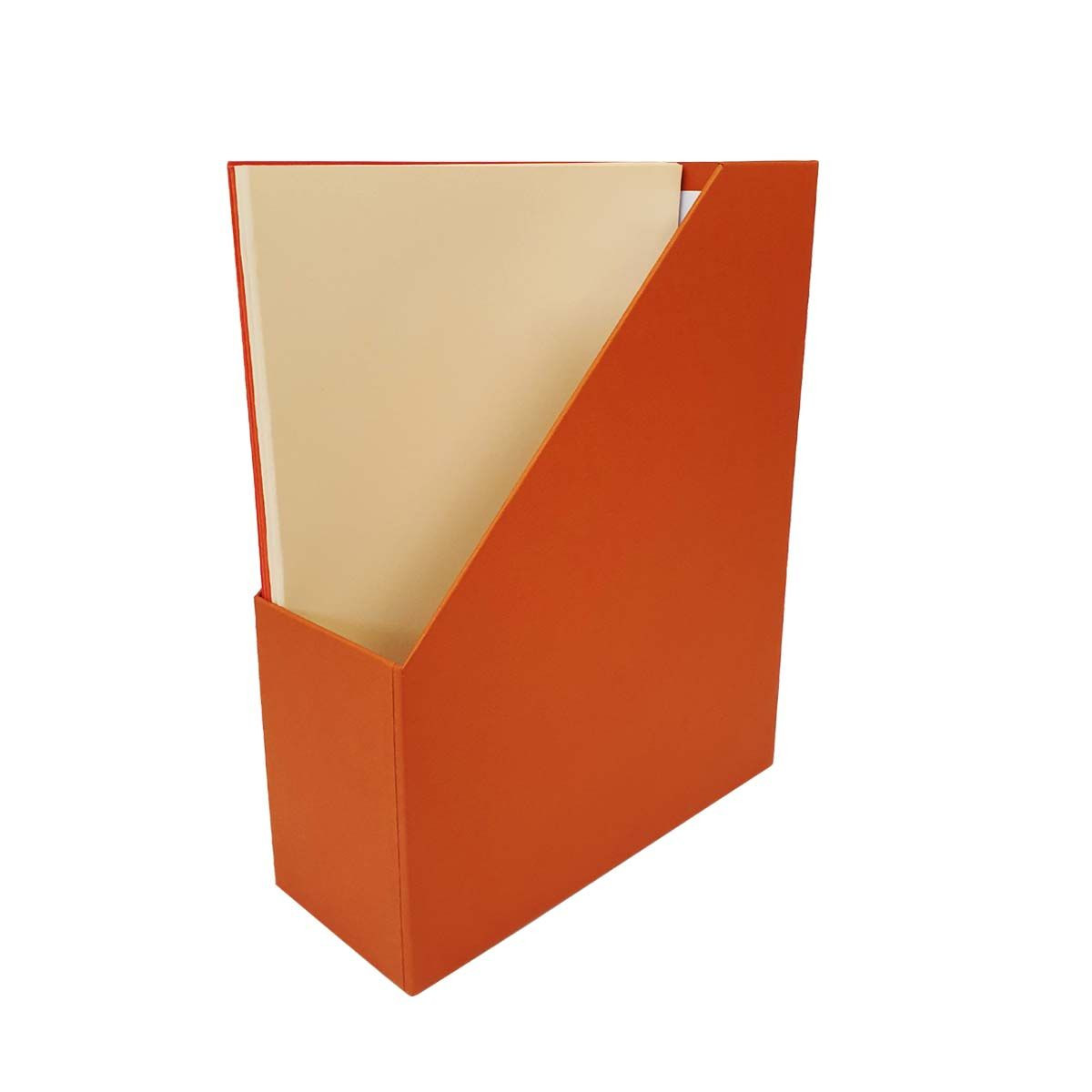 Range-documents en carton orange terracotta - Classement et archivage - ON  RANGE TOUT