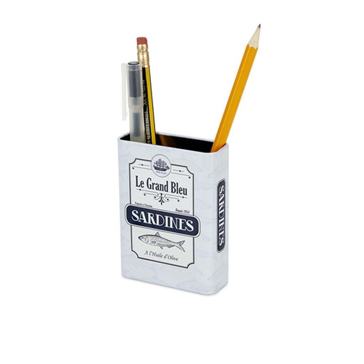 Pot à crayons gris de Balvi - Ze Desk