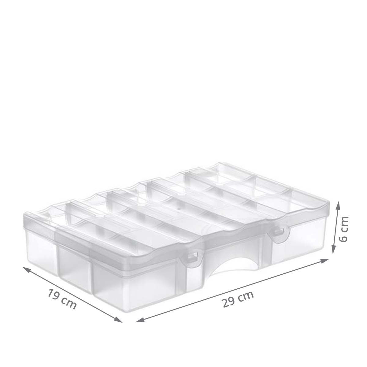 22 x 15,6 x 6 cm 11 compartiments boite de rangement vis boite vis  organisateur visserie couches pour vis Écrous et boulons : :  Bricolage