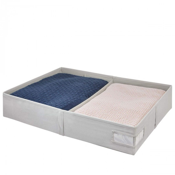 Boîte de rangement sous le lit en tissu rigide