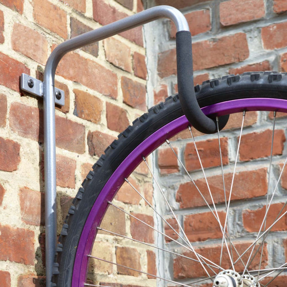 Range-vélo mural vertical