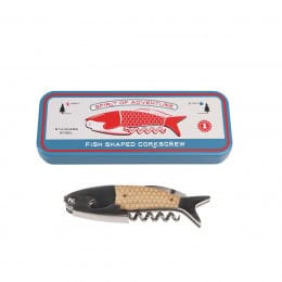 Boîte pour tire-bouchon poisson