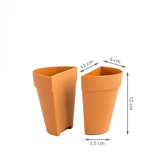 2 serre-livres pot de plantes