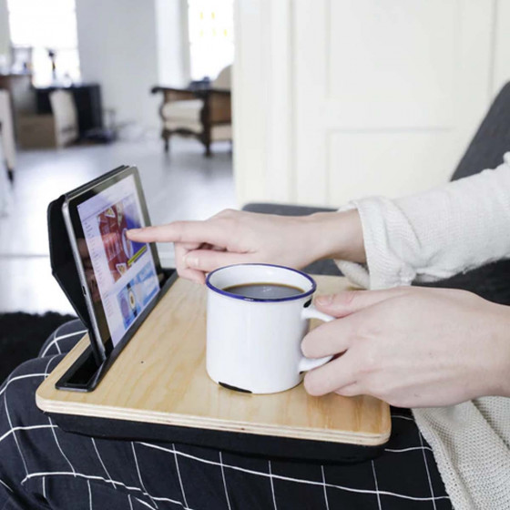 Coussin plateau pour tablette