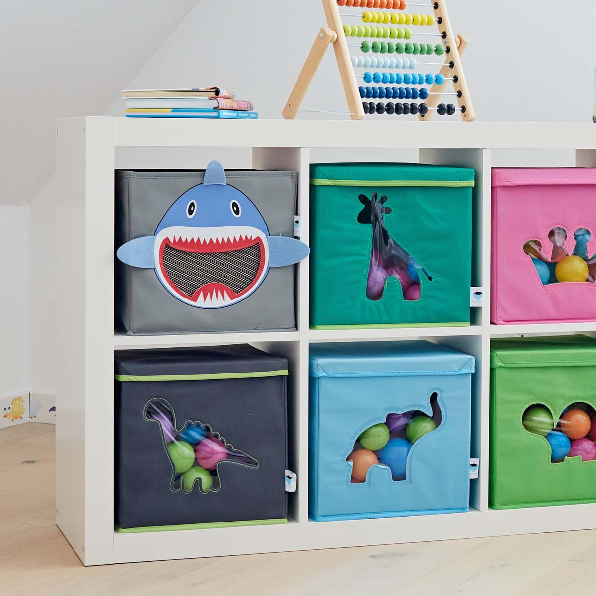 Cube de rangement jouets Gorille, pour chambre bébé ou enfant