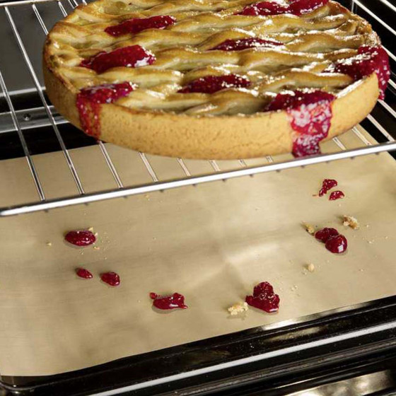 Feuille de protection pour four réutilisable