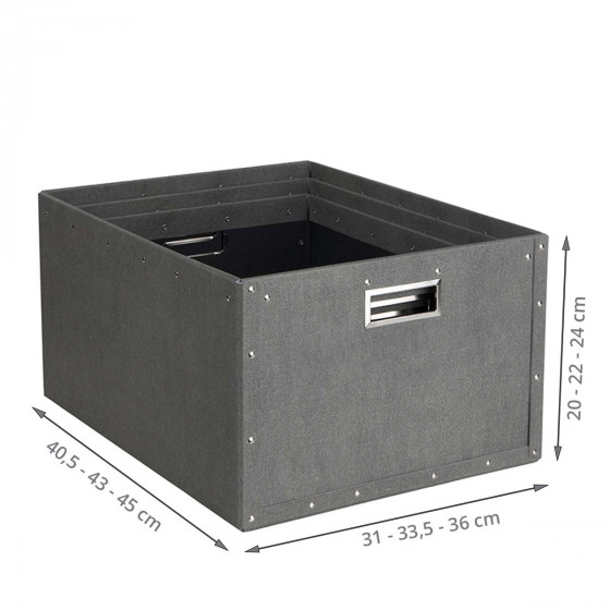 3 caisses de rangement  en carton