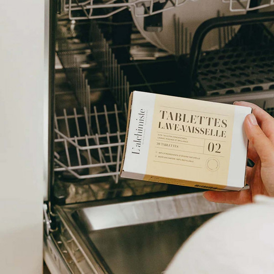 30 tablettes pour lave-vaisselle écologiques