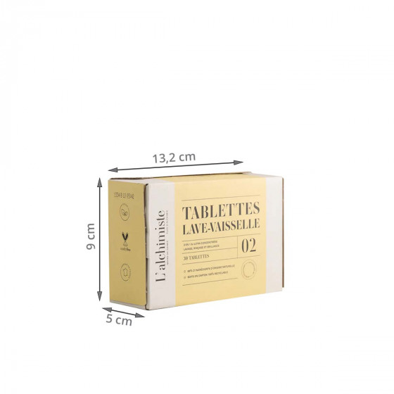 30 tablettes pour lave-vaisselle écologiques