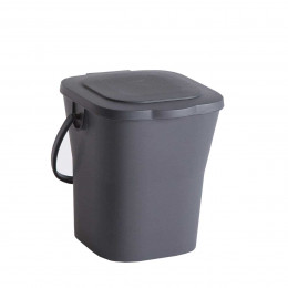 Seau à compost de cuisine noir Français