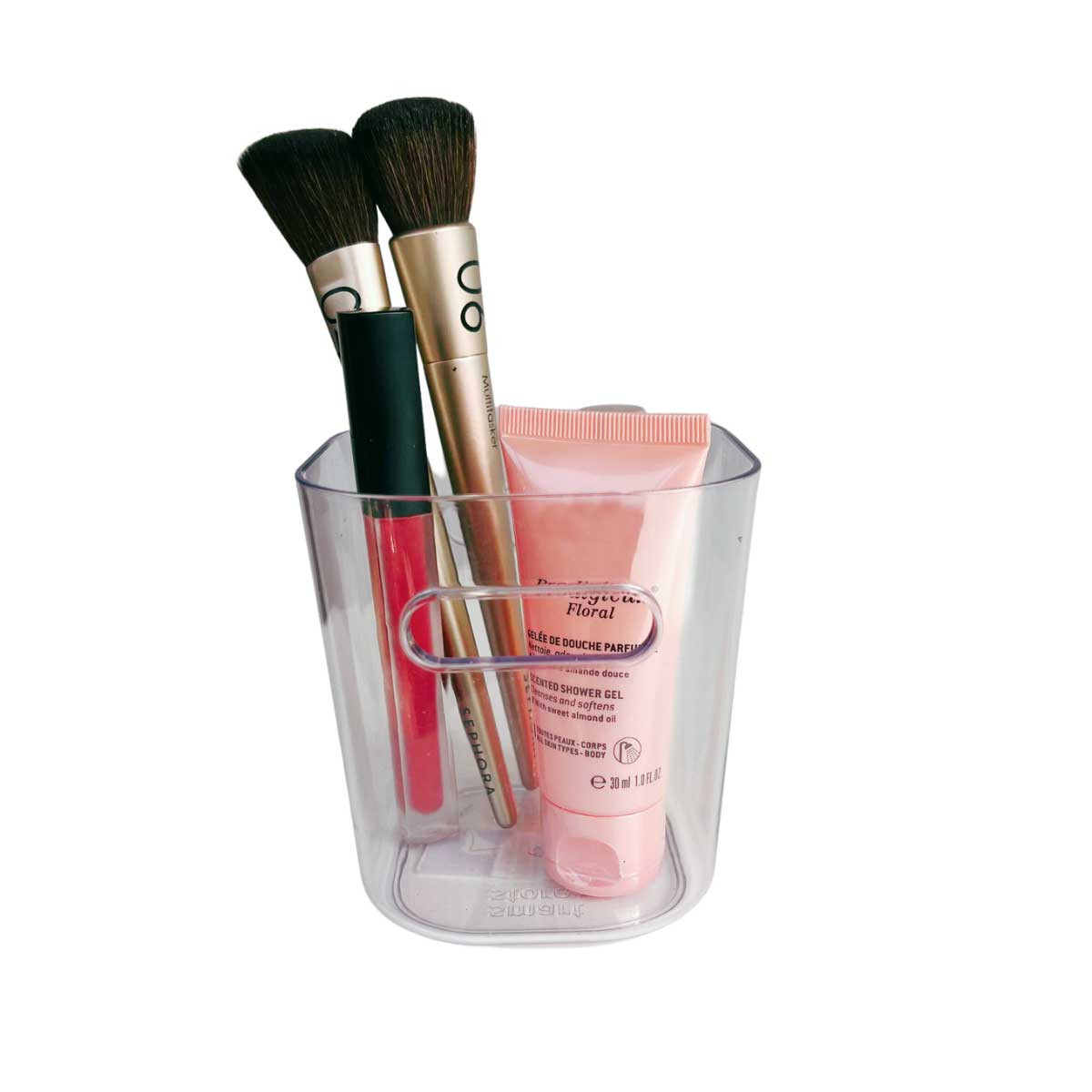 Boîte rangement maquillage - 2 tiroirs & 1 présentoir - ON RANGE TOUT