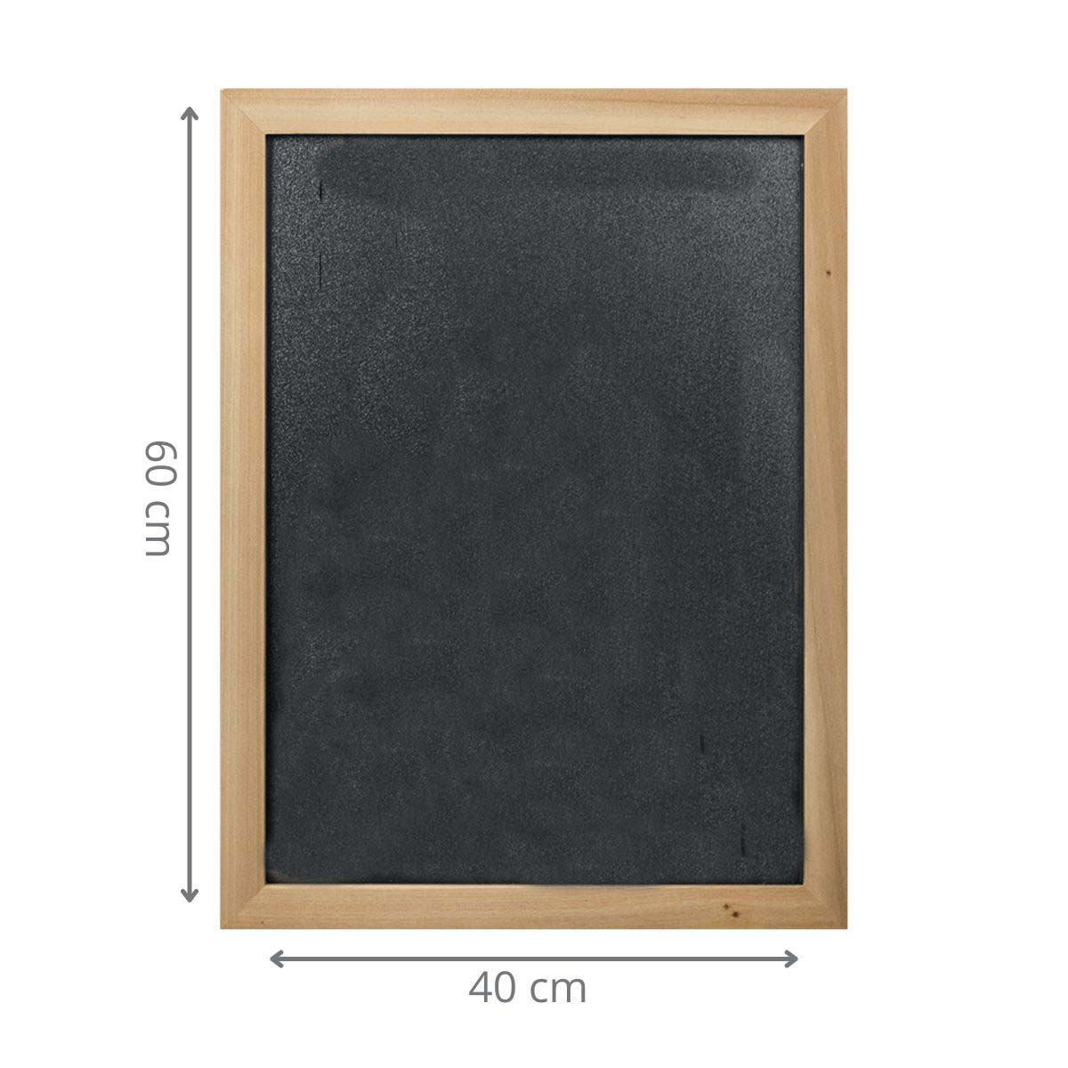 DIMEXACT - Tableau Ardoise pour Murs et Meubles adhésif - Tableau Noir à  Craie et Feutre Craie - 60 cm x 1 m - en Rouleau