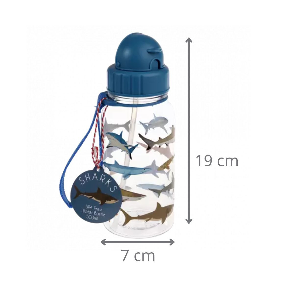 Gourde Bébé en Plastique Bleu 250ml – QuenchXpert