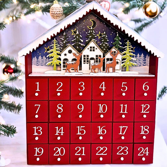 Calendrier de l'Avent lumineux