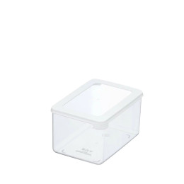 Boîte de rangement alimentaire empilable en plastique 1,65 litres