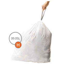20 sacs pour poubelle à 2 compartiments