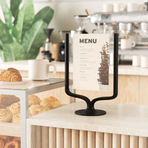 Porte visuels et menus design