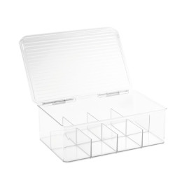 Boîte à thé transparente