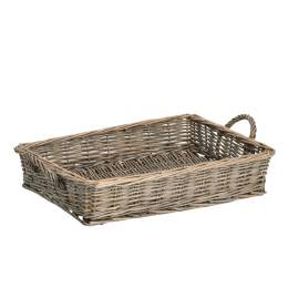 Panier De Rangement En Osier - 11x22 Cm, Pour Fruits, Légumes, Snacks, Décoration Style Campagne - 7