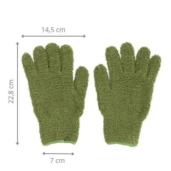 Gants de nettoyage pour feuilles de plantes
