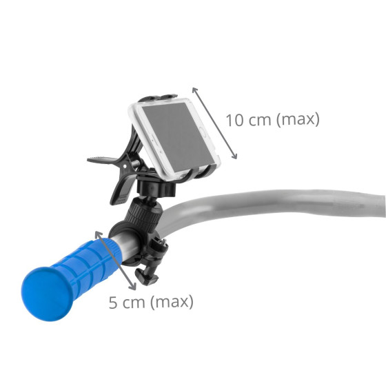 Pince guidon de vélo pour téléphone