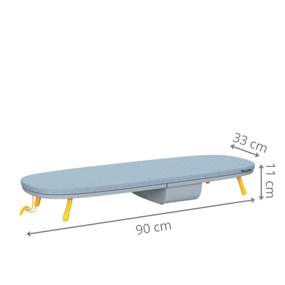 Table à repasser pliable et compacte