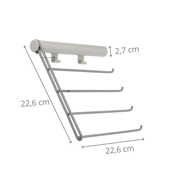 Rangement cravates et ceintures pour porte