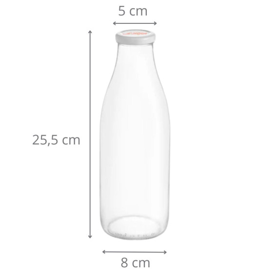 Bouteille en verre 1 litre