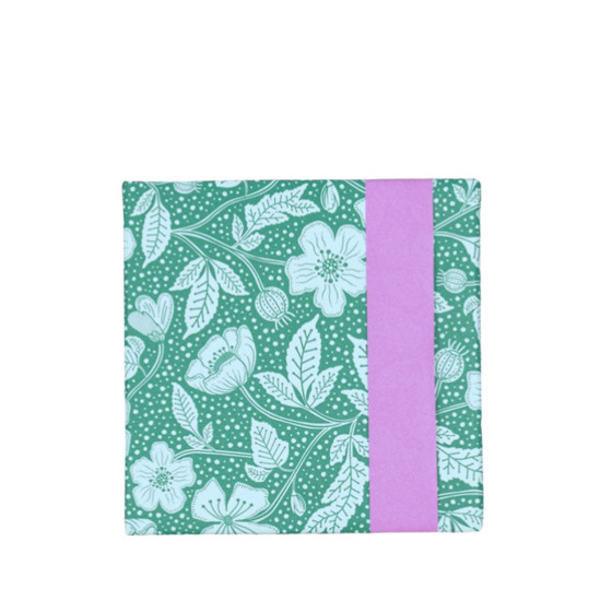 6 rouleaux de papier cadeau à fleurs