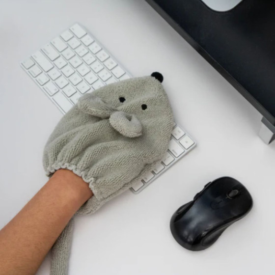 Gant microfibre amusant pour bureau