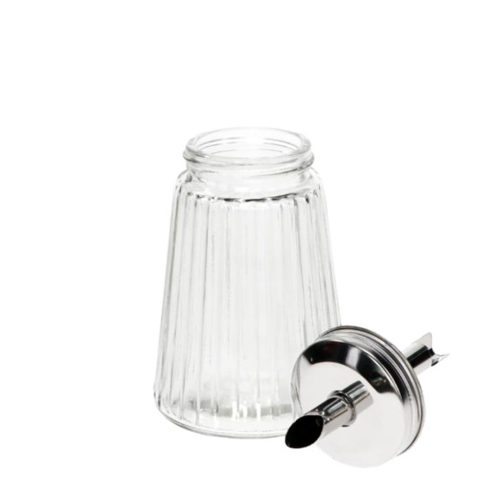 Sucrier doseur en verre Sucrier doseur en verre