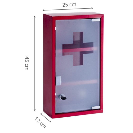 Armoire à pharmacie avec clé