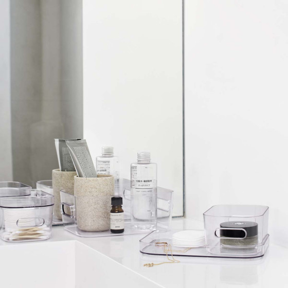 Bac de rangement transparent pour réfrigérateur M