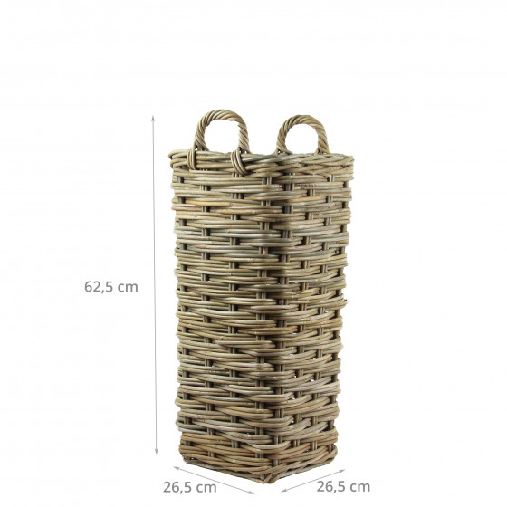 Porte parapluie en rotin