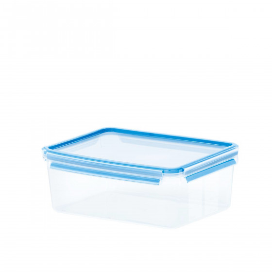 Boîte de conservation en plastique transparent.Taille M (1 litre)